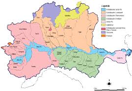 Immagine che raffigura MAPPE DELLA PERICOLOSITA' E DEL RISCHIO DI ALLUVIONI DEL DISTRETTO IDROGRAFICO DEL FIUME PO