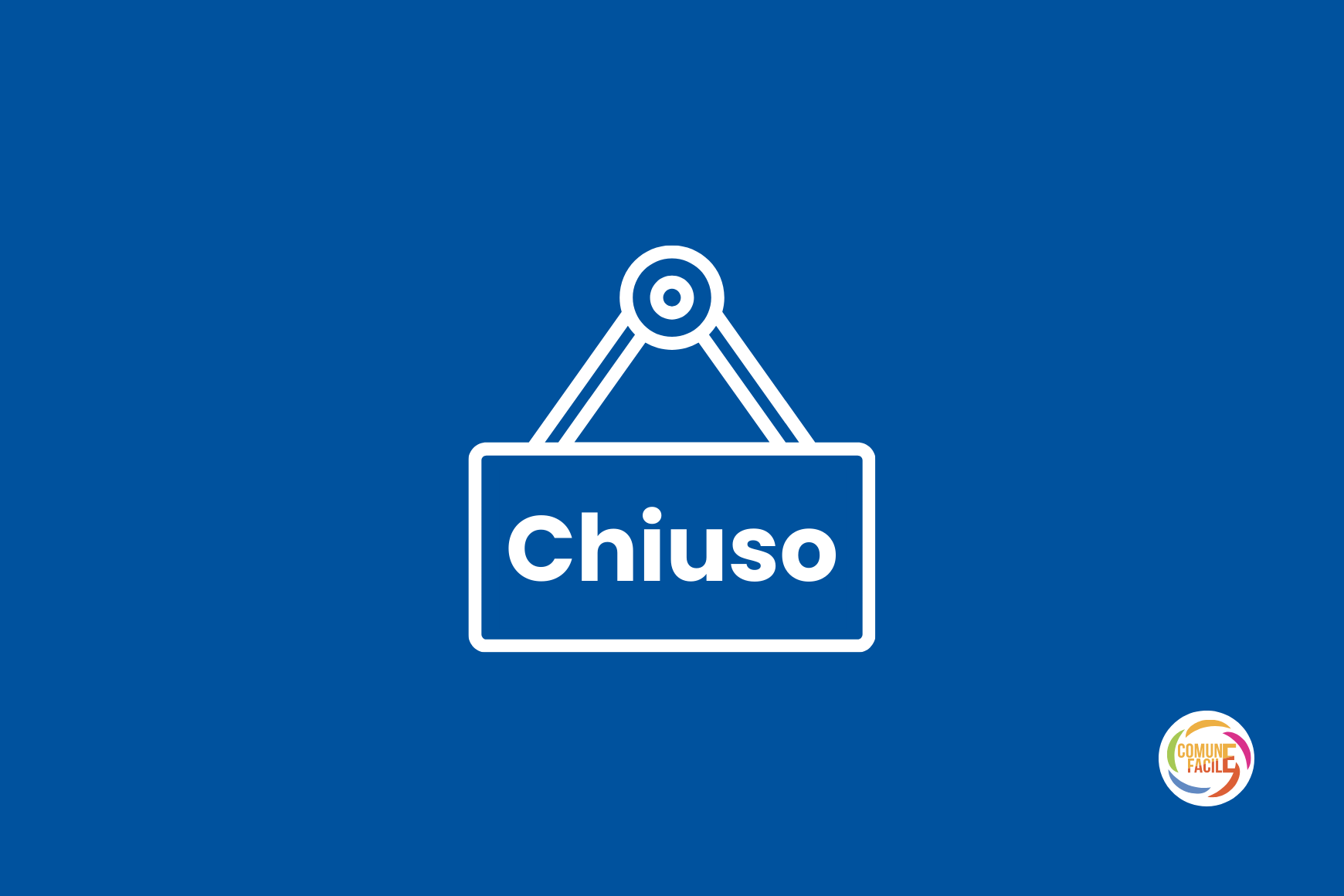 Chiusura estiva